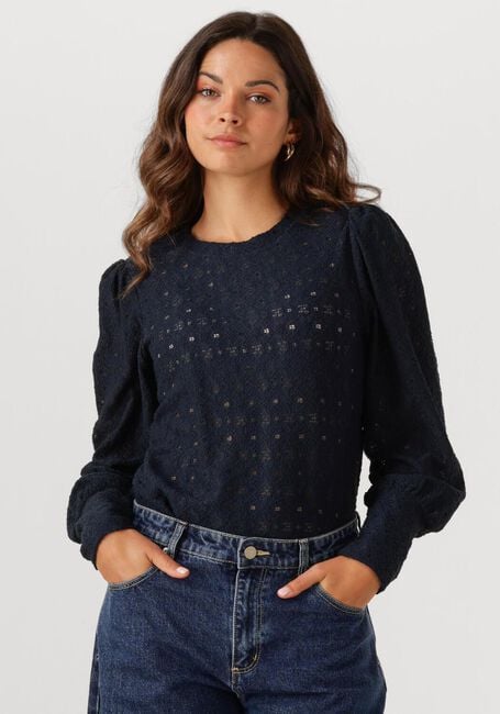 Braune OBJECT Pullover OBJLAILA L/S RE TOP NOOS - large