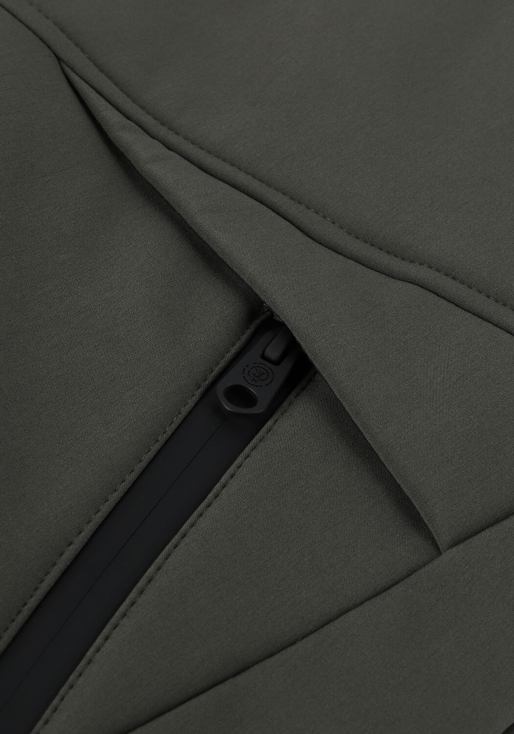 Dunkelgr&uuml;n CAST IRON Wattierte Jack SHORT JACKET SOFT SHELL ZEROYO - large