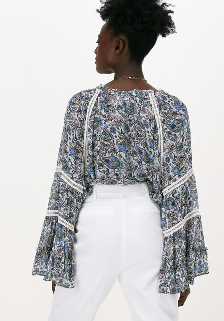 Blaue SILVIAN HEACH Blusen AYABA - large