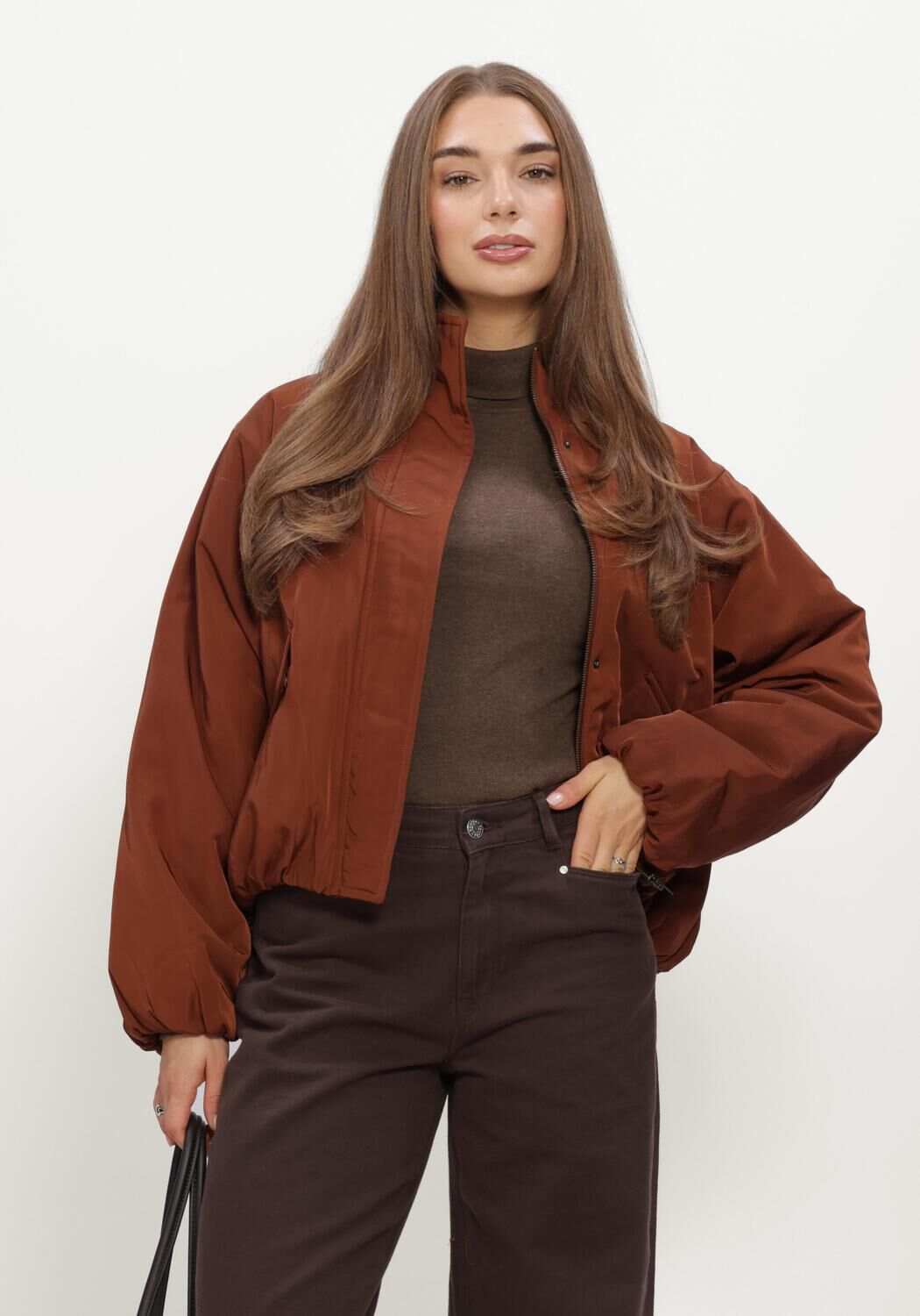 Braune DRYKORN Wattierte Jack CADLEY - large