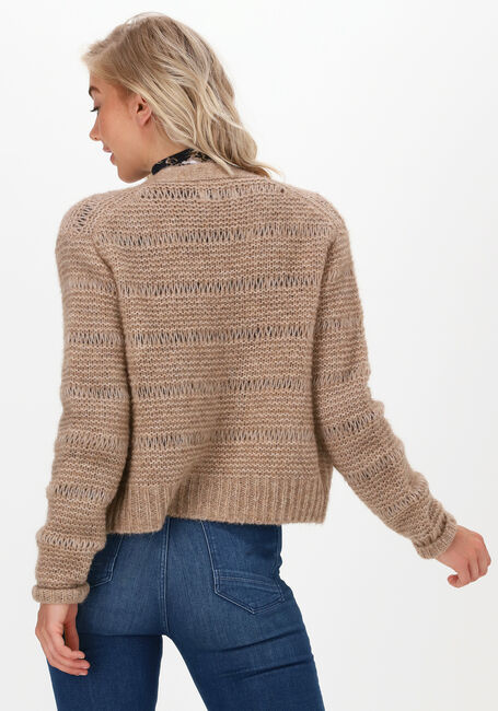 Beige JUST FEMALE Strickjacke SAGI KNIT CARDIGAN - large