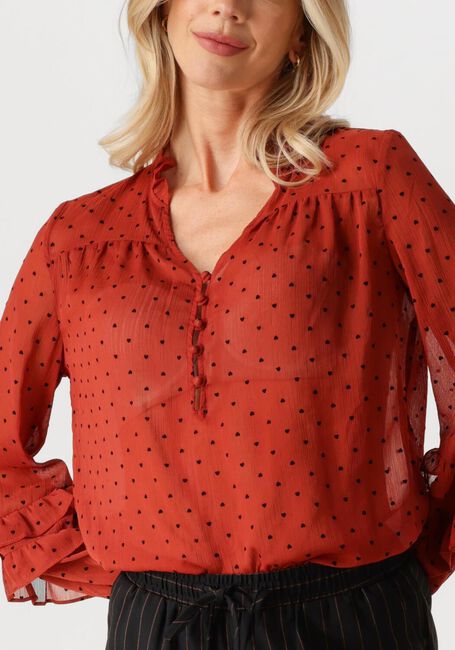 Rote YDENCE Blusen BLOUSE NOLA - large