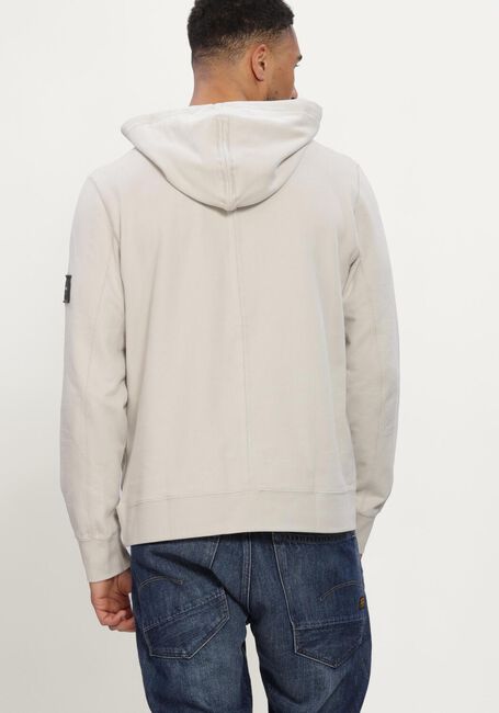 Beige CALVIN KLEIN Pullover LS EU 350TERRY BADGE HOODIE - large