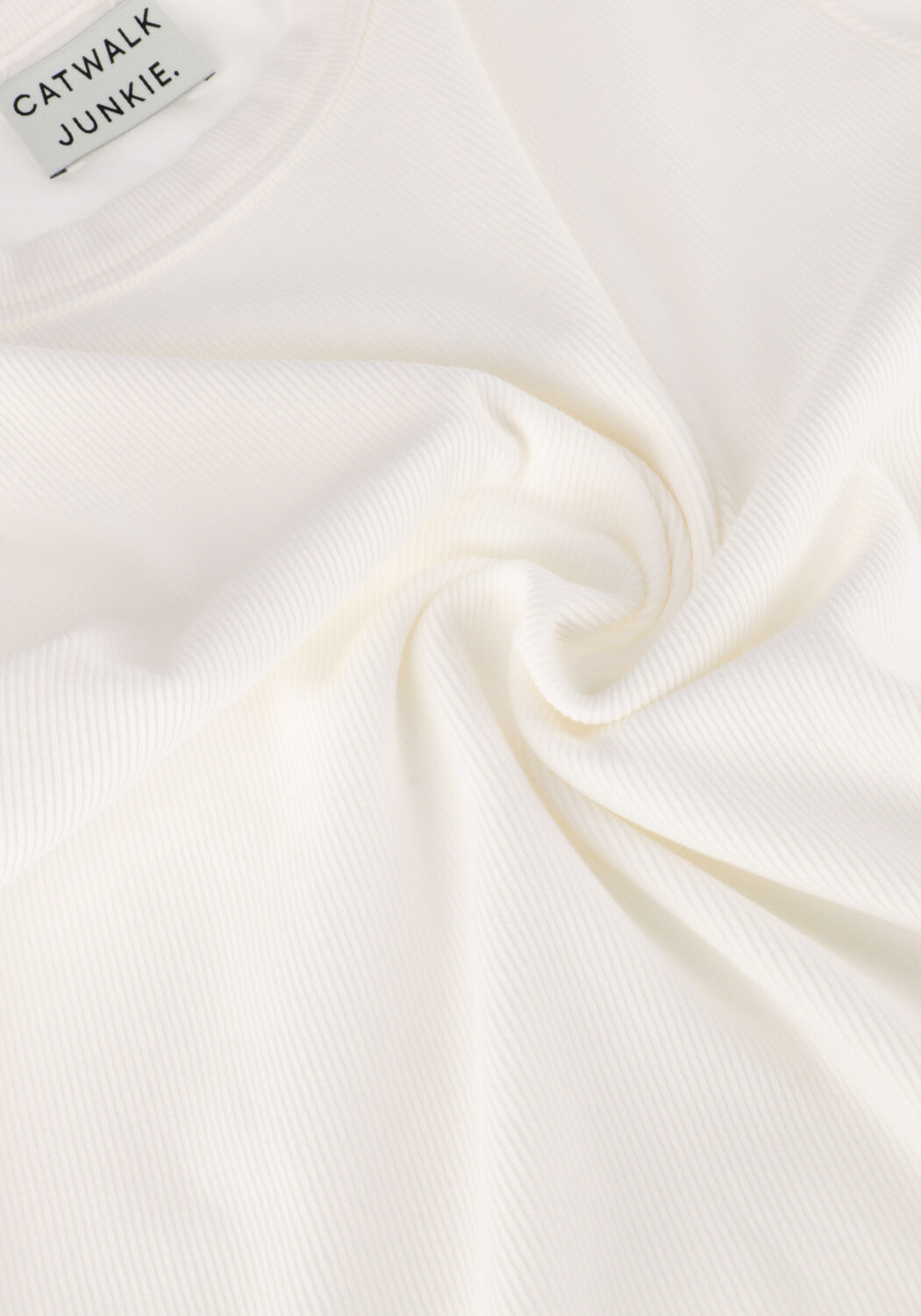 Wei&szlig;e CATWALK JUNKIE T-shirt RIBBED TEE - large