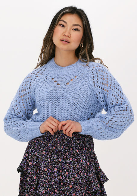 Hellblau Y.A.S. Pullover YASELVI LS KNIT PULLOVER - large