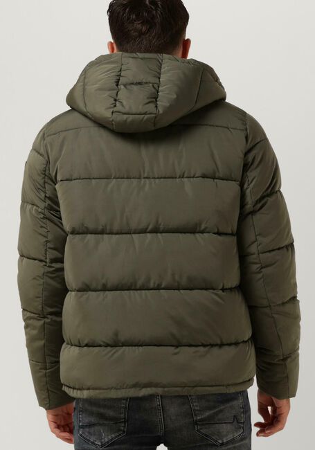 Olive PUREWHITE Wattierte Jack PUFFER COAT WITH DETACHABLE HOOD - large