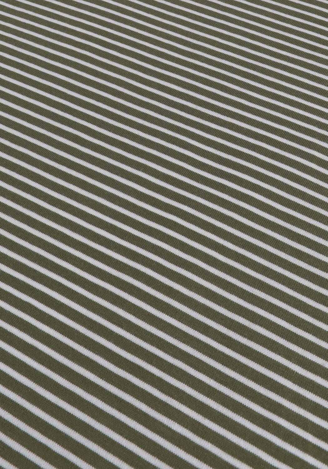 Olive SELECTED MEN T-shirt SLHNORMAN180 STRIPE SS O-NECK - large