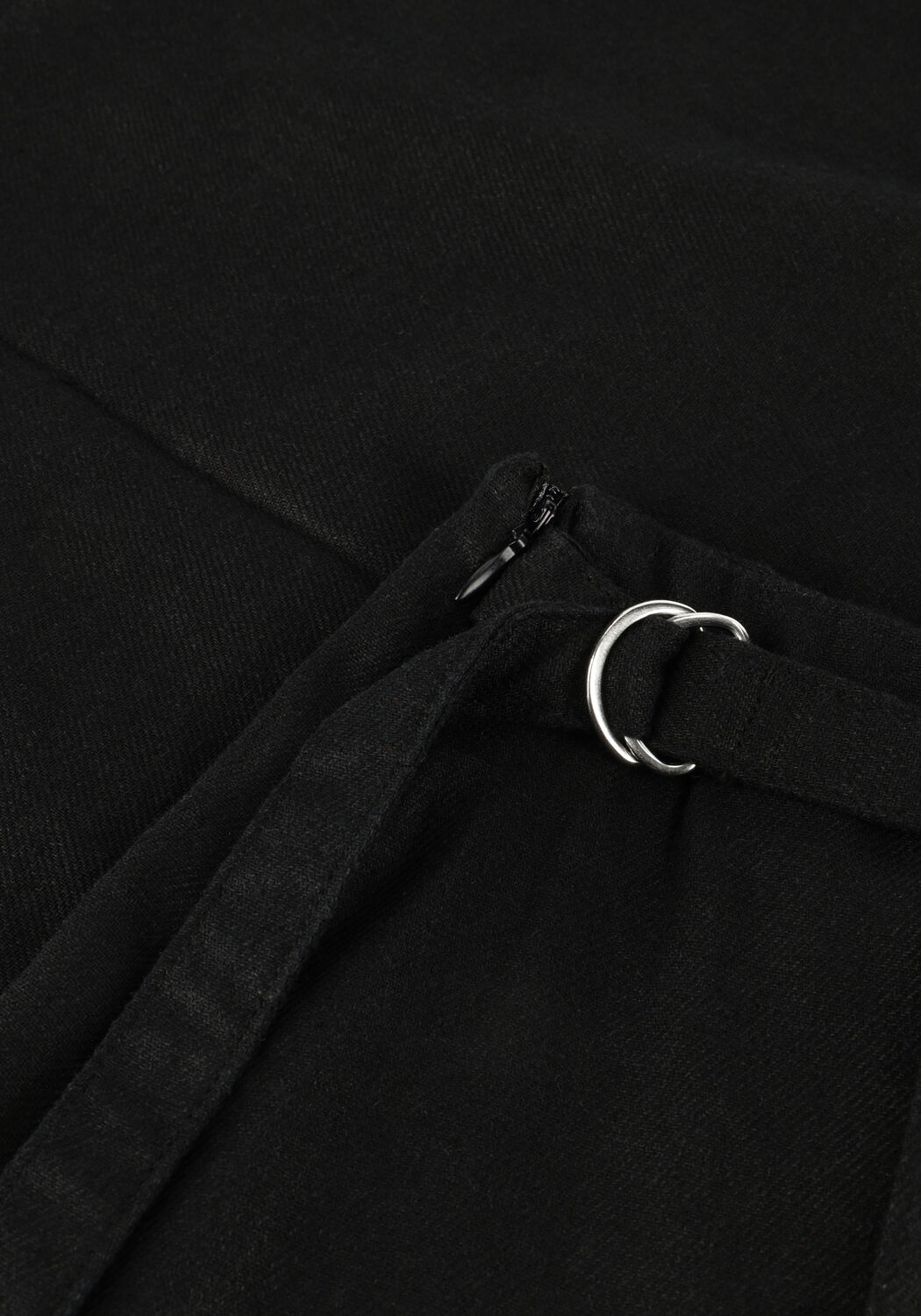 Schwarze ROUGE EDIT Kurze Hose ROUSUMMER HW SHORT SKIRT - large