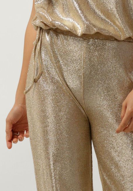 Goldfarbene NUKUS Weite Hose BASILE PANTS - large
