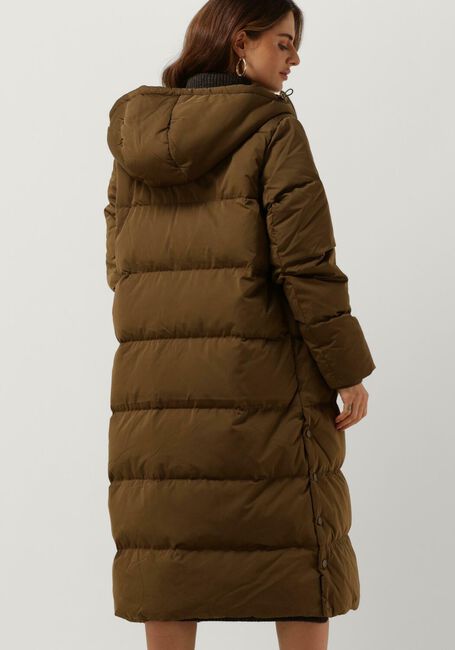 Olive Y.A.S. Wattierte Jack YASPUFFA LONG DOWN COAT - large