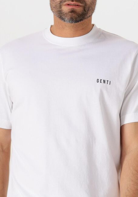 Weiße GENTI T-shirt T-SHIRT SS J2040-1223 - large