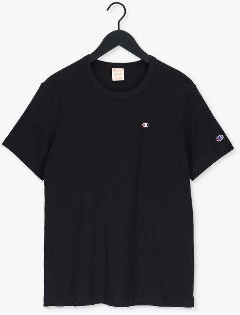 Schwarze CHAMPION T-shirt SMALL C LOGO T-SHIRT - large