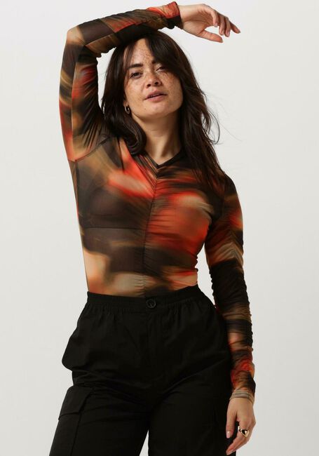 Schwarze REFINED DEPARTMENT Tops & T-shirts MYRTHE - large