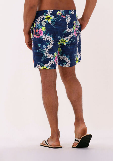 Blaue SCOTCH & SODA Badehosen RECYCLED POLYESTER PRINTED SWIMSHORT - large