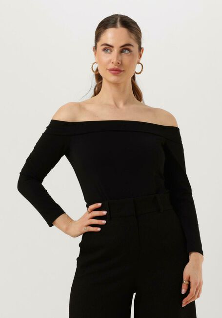 Schwarze VANILIA Top OFF THE SHOULDER - large