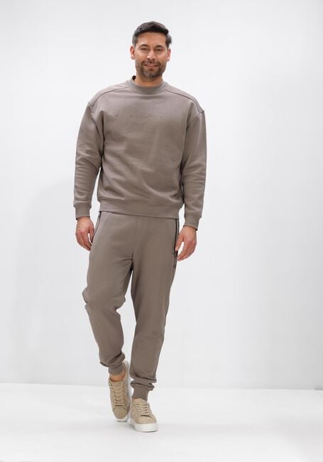 Taupe GENTI Sweatshirt CREWNECK - large