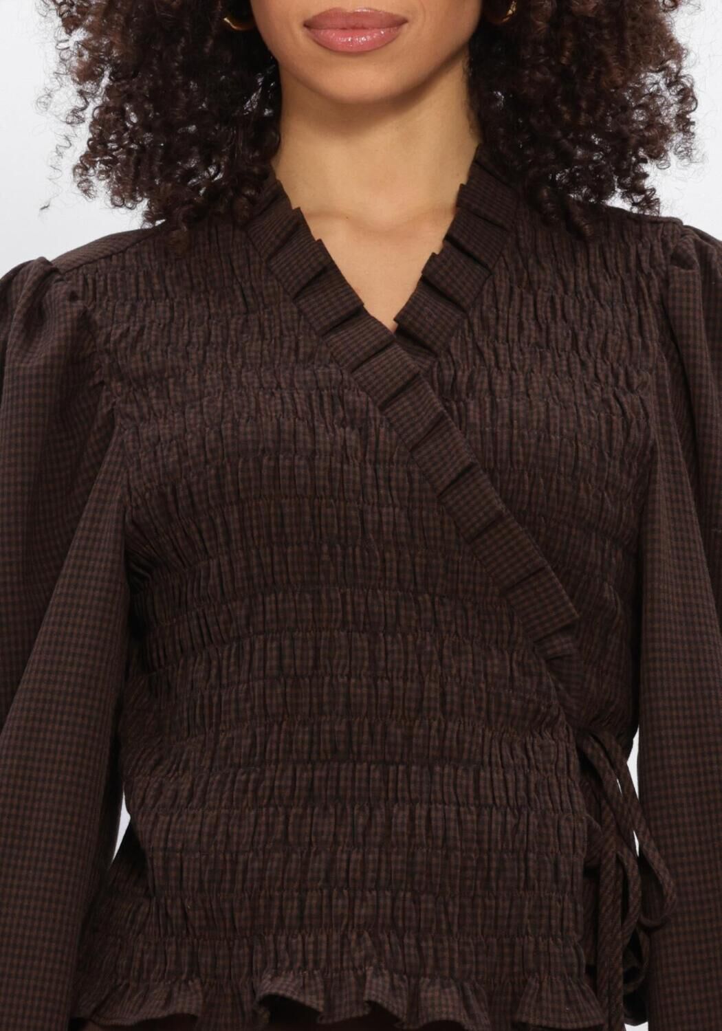 Braune HARPER & YVE Blusen DEBBY-LS - large