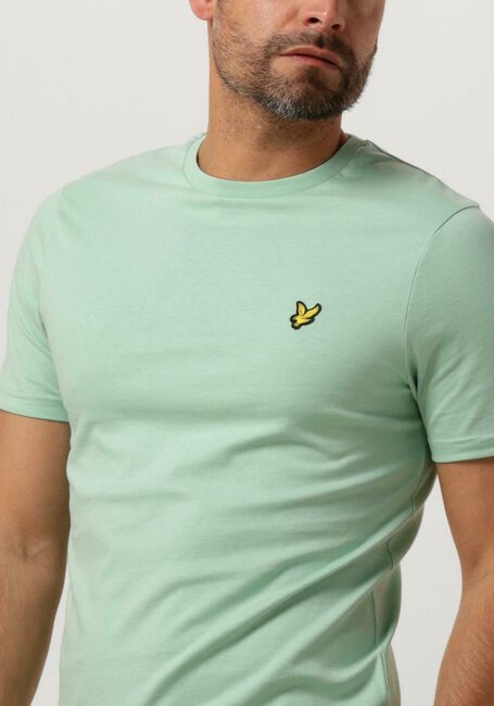 Grüne LYLE & SCOTT T-shirt PLAIN T-SHIRT - large