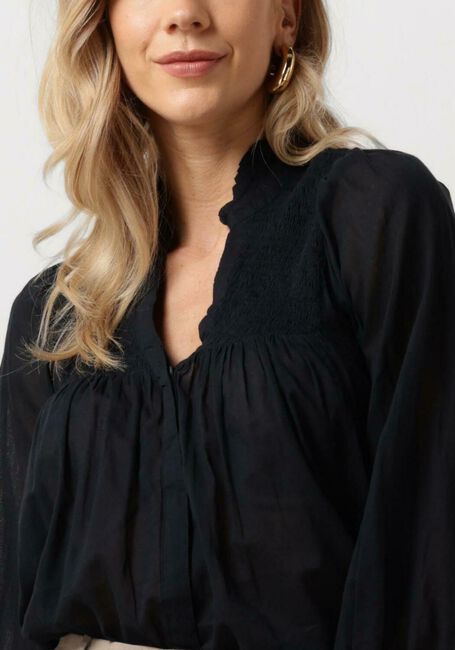 Dunkelblau NEO NOIR Blusen JILL S VOILE BLOUSE - large