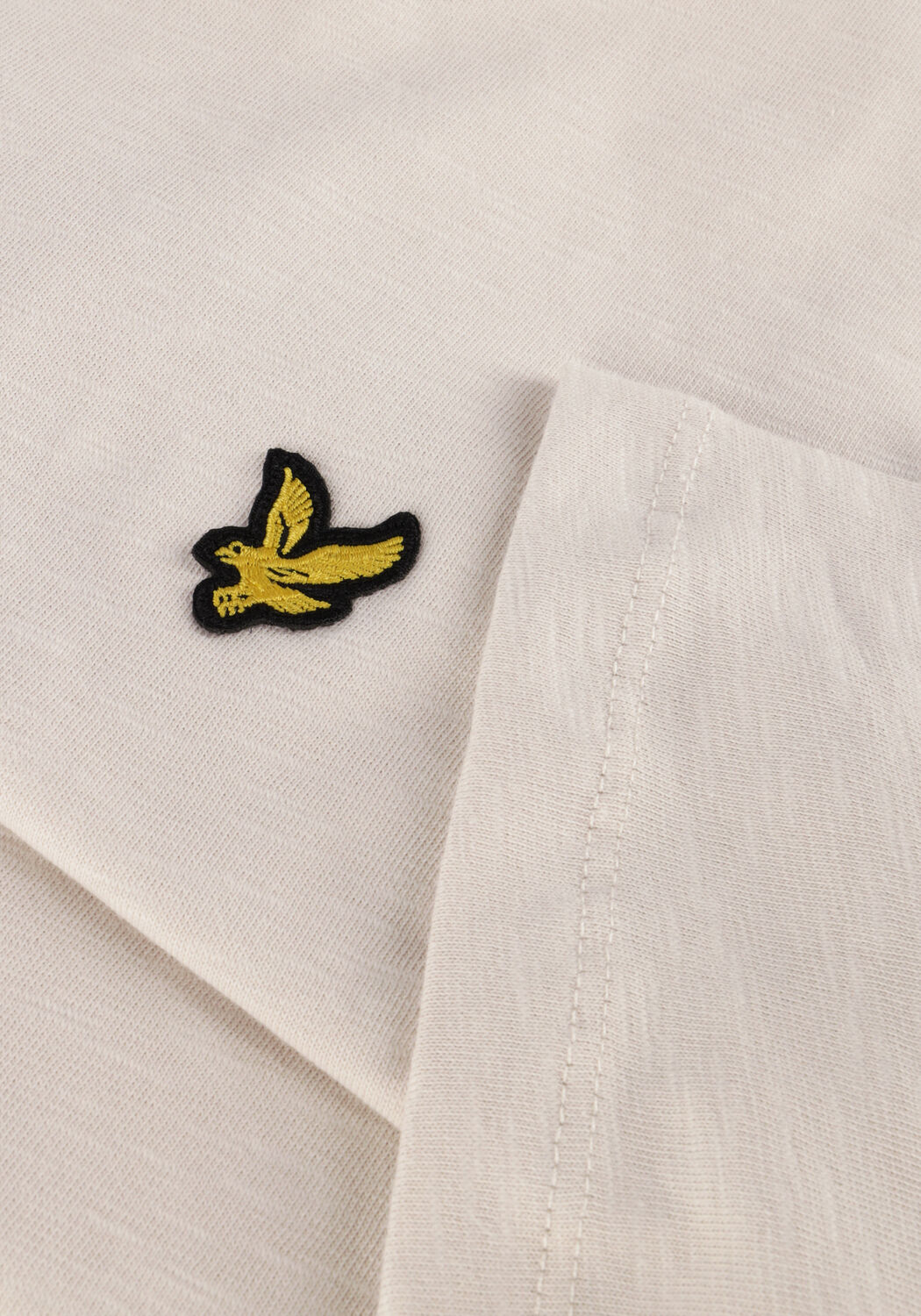 Beige LYLE & SCOTT T-shirt SLUB T-SHIRT - large