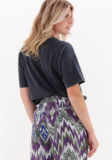 Graue ALIX THE LABEL T-shirt LADIES KNITTED PALMTREE T-SHIRT - large