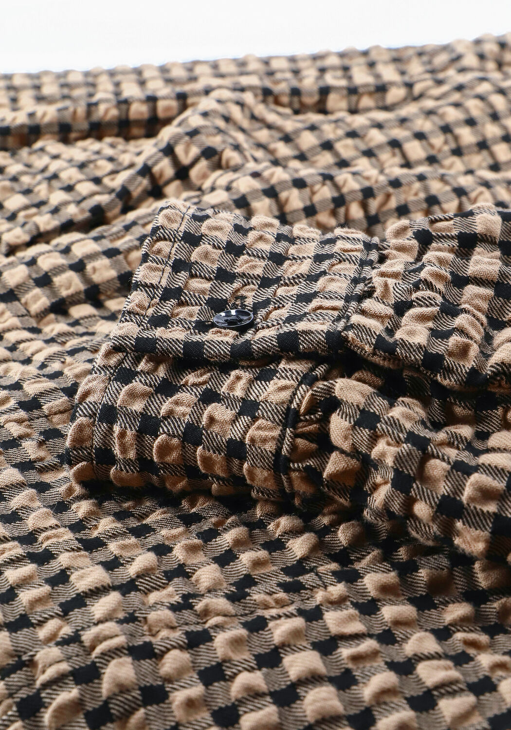 Camelfarbene SECOND FEMALE Minikleid HULANA DRESS - large