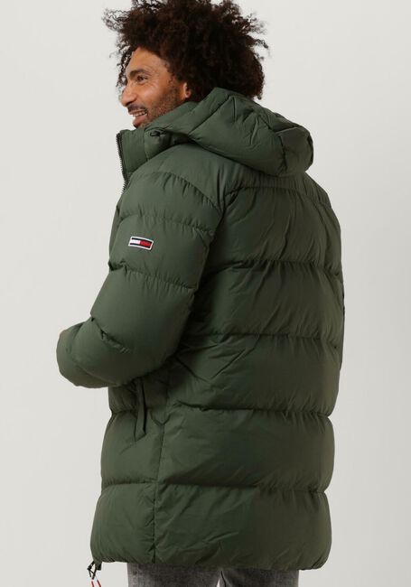Dunkelgrün TOMMY JEANS Parkas TJM ESSENTIAL DOWN PARKA - large