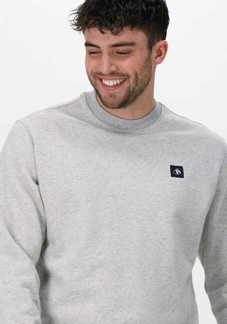 Hellgrau SCOTCH & SODA Pullover FELPA CREWNECK SWEATSHIRT - large