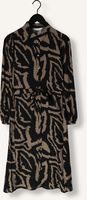 Schwarze SUMMUM Midikleid DRESS ABSTRACT LEAVES Schwarze SUMMUM Midikleid DRESS ABSTRACT LEAVES - medium
