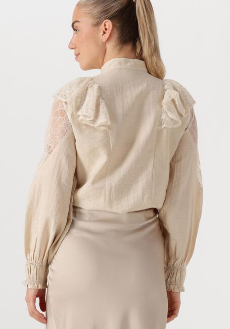 Beige BRUUNS BAZAAR Blusen YONA SHIRT - large