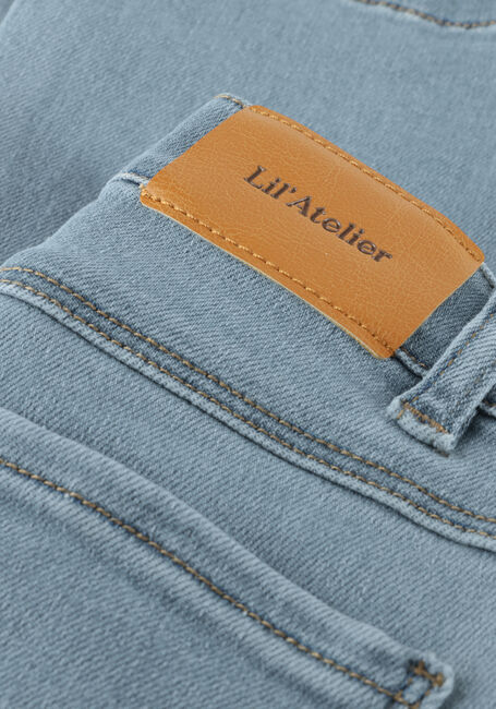 Blaue LIL' ATELIER Slim fit jeans NMFSALLI HW SLIM BOOT JEANS 5509-MS - large