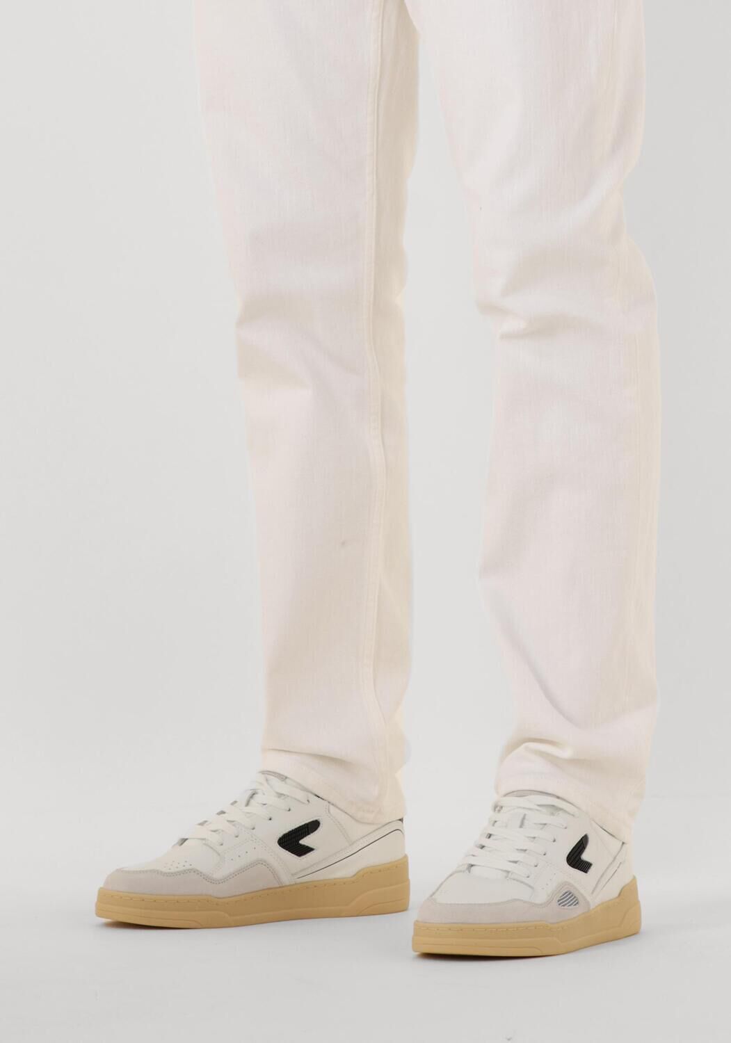 Wei&szlig;e HUB Sneaker Low MATCHPOINT - large