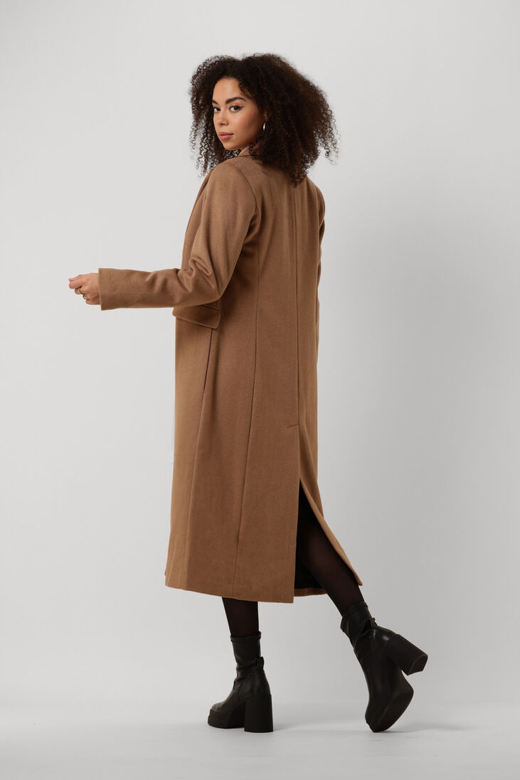 camelfarbene beaumont mäntel long blazer coat
