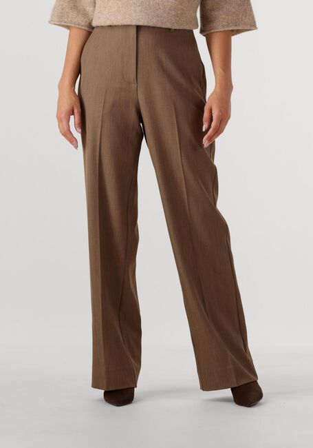 Braune SECOND FEMALE Weite Hose NEEL CLASSIC TROUSERS - large