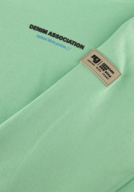 Gr&uuml;ne INDIAN BLUE JEANS Sweatshirt HOODIE BACKPRINT WASHED - large