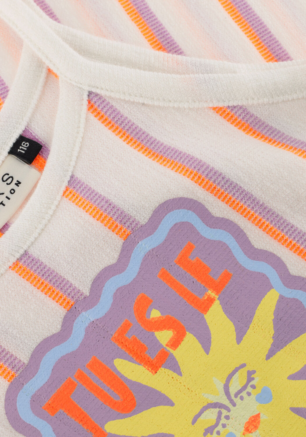 Nicht-gerade weiss LOOXS Little Minikleid 2613-7856 - large