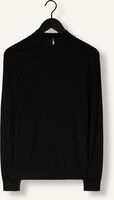 Schwarze PURE PATH Pullover ESSENTIAL KNITWEAR HALFZIP SWEATER Schwarze PURE PATH Pullover ESSENTIAL KNITWEAR HALFZIP SWEATER - medium