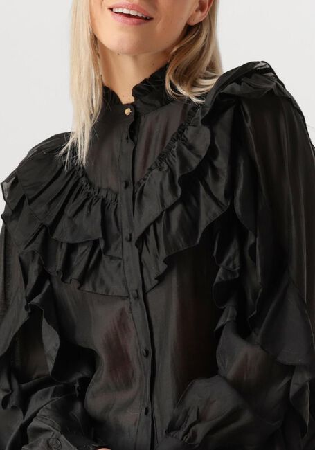 Schwarze AAIKO Blusen DARIA TEN 244 - large