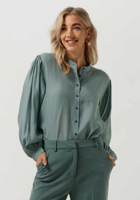 Grüne MINUS Bluse FRILLA SHIRT 1 - large