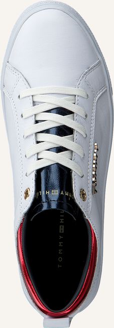 Weiße TOMMY HILFIGER Sneaker Low CITY SNEAKER METALLIC Weiße TOMMY HILFIGER Sneaker Low CITY SNEAKER METALLIC - large