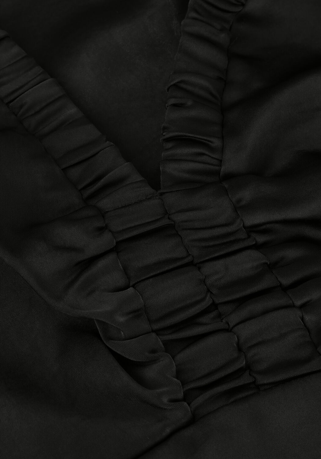 Schwarze NEO NOIR Blusen ISTANA HEAVY SATEEN BLOUSE - large