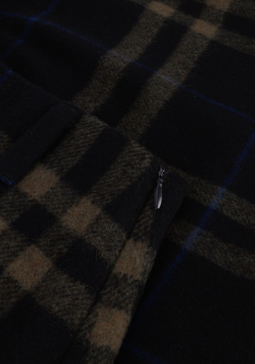 Dunkelblau VANILIA Minirock BIG CHECK MINI SKIRT - large