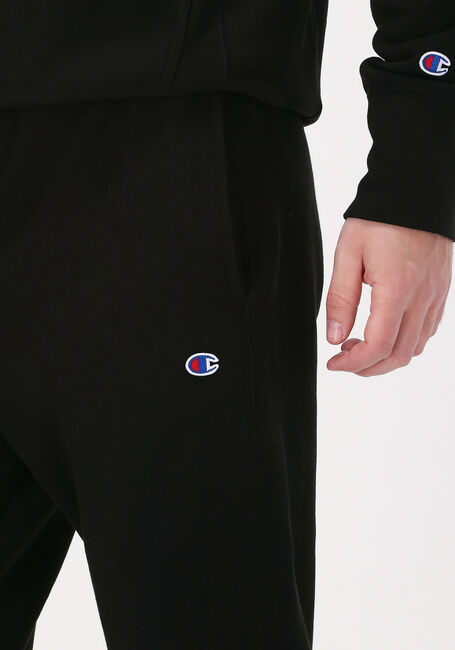 Schwarze CHAMPION Jogginghose RIB CUFF PANTS - large