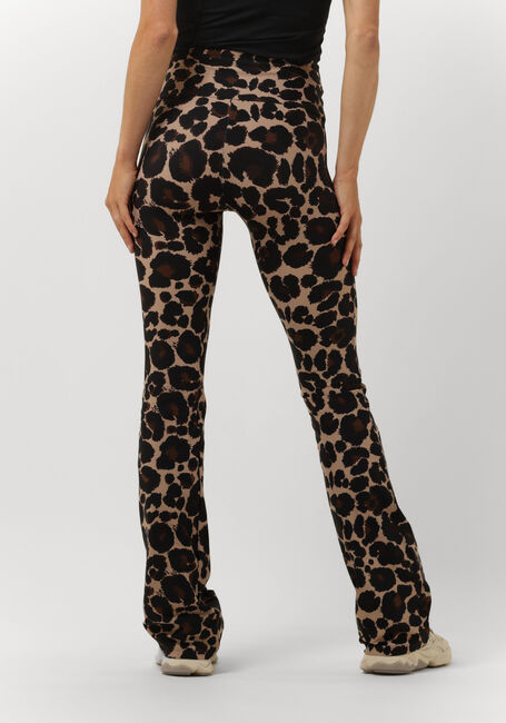 Braune DEBLON SPORTS Schlaghose CELINE FLARED LEGGINGS - large
