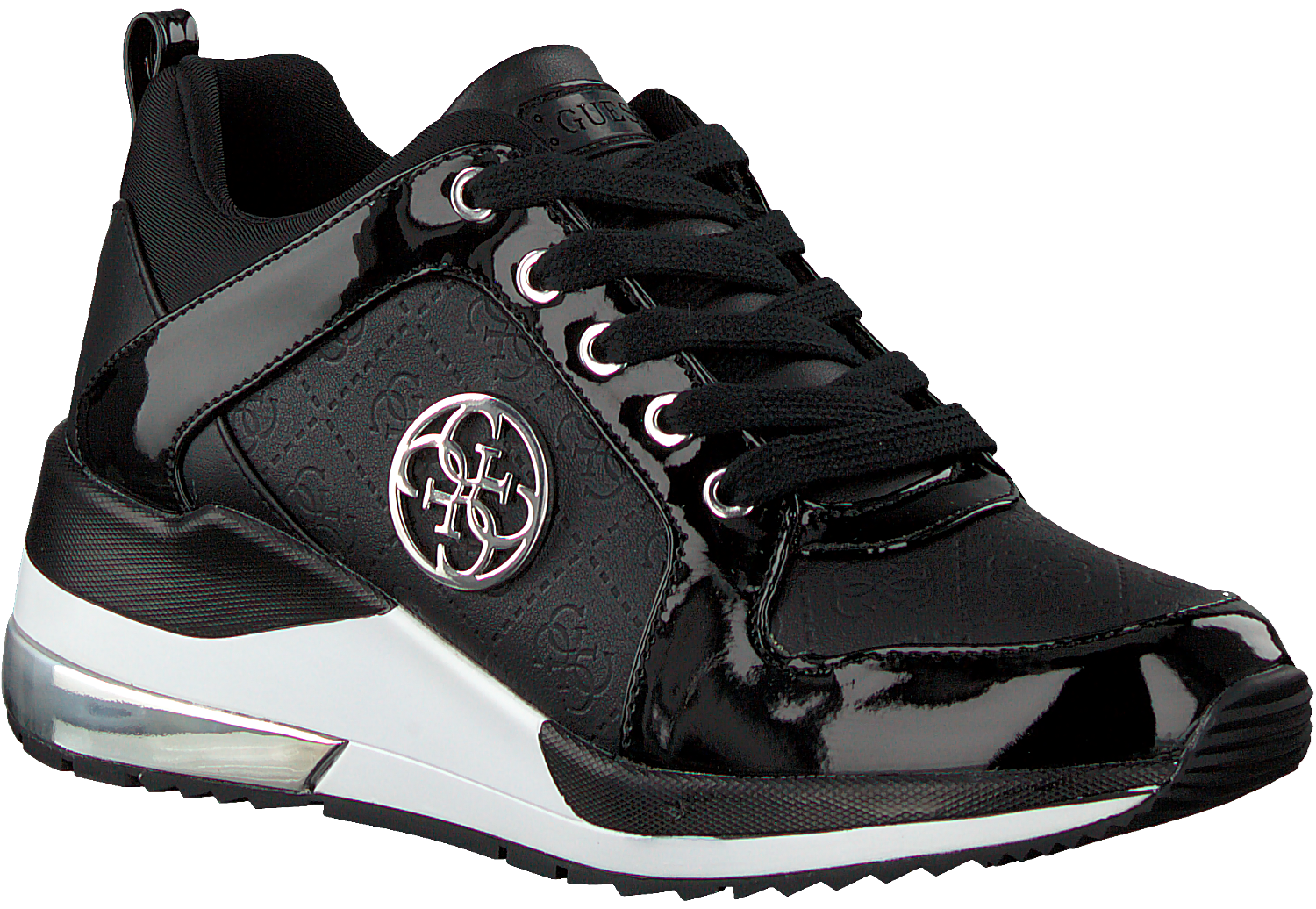 Guess damen sneaker schwarz clearance