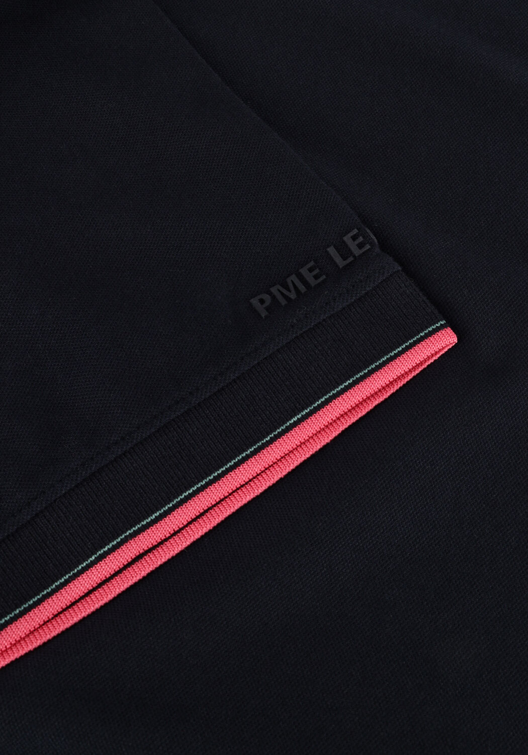 Blaue PME LEGEND Polo-Shirt SHORT SLEEVE POLO STRETCH PIQUE PACKAGE - large