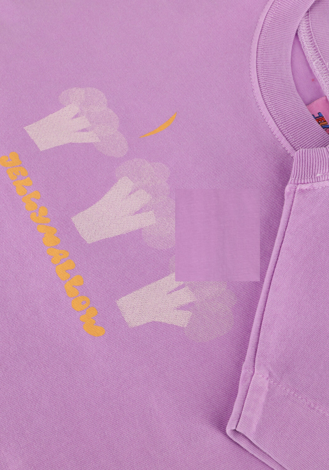 Lilane Jelly Mallow T-shirt BROCCOLI PIGMENT T-SHIRT - large