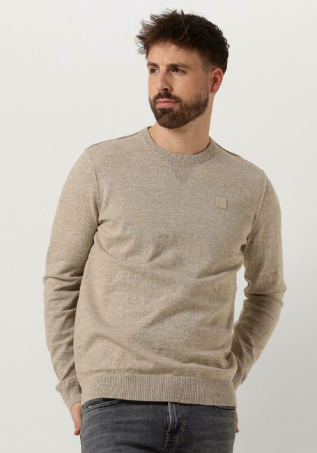 Beige BUTCHER OF BLUE Pullover LT CLIFDEN CREW - large