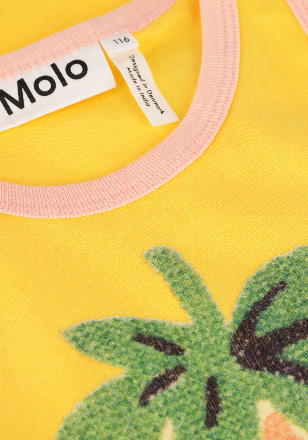 Gelbe MOLO Top ROSIE - large