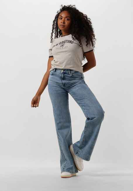 Blaue CO'COUTURE Wide jeans DORYCC BLEACH LONG JEANS - large